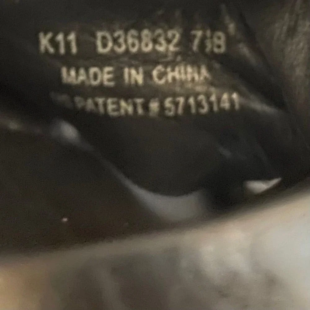 Cole‎ Haan Women's Black Leather Strappy Wedge Heels Sling Back 7.5
